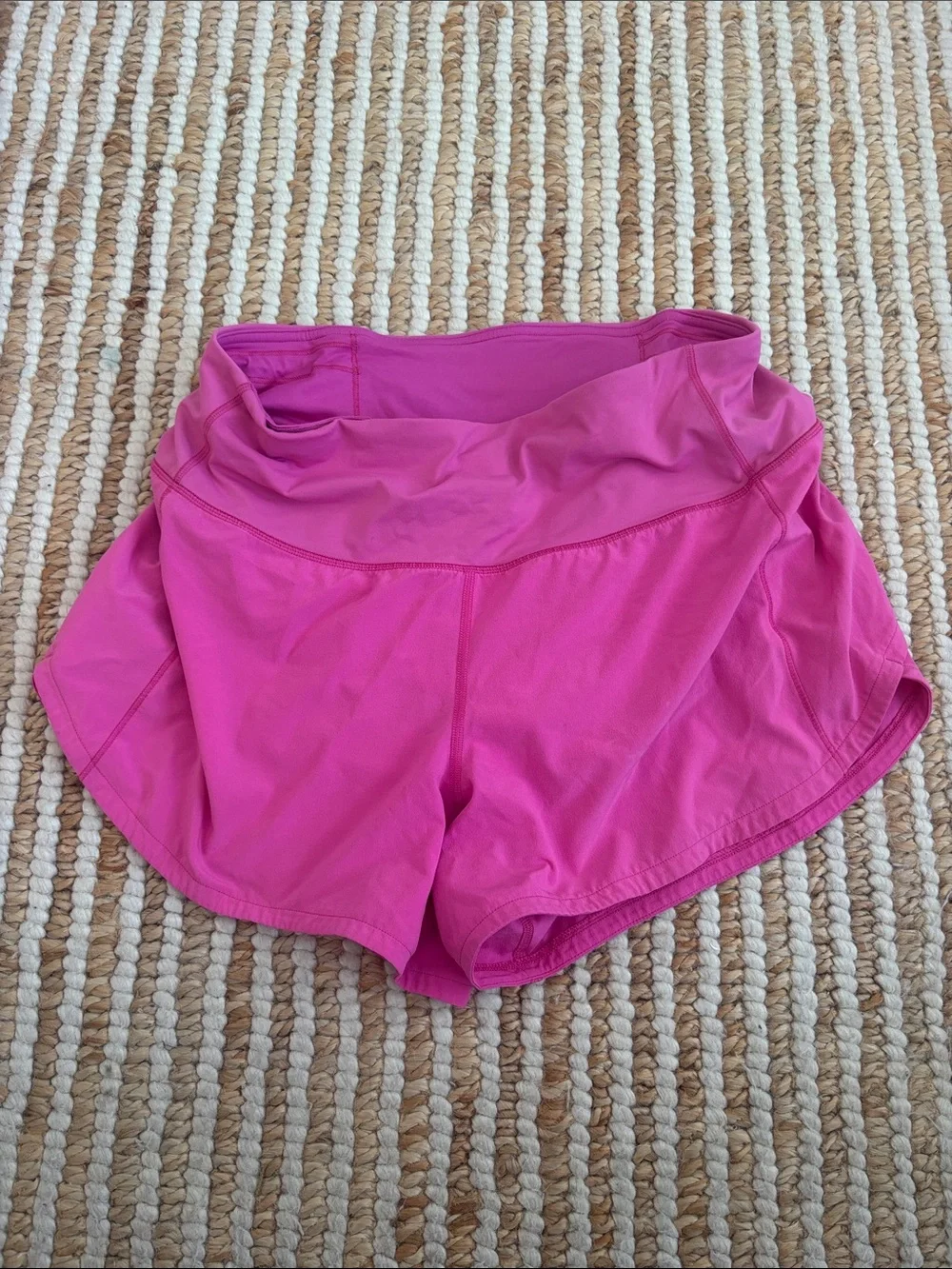 lululemon athletica Pink Performance Running Shorts